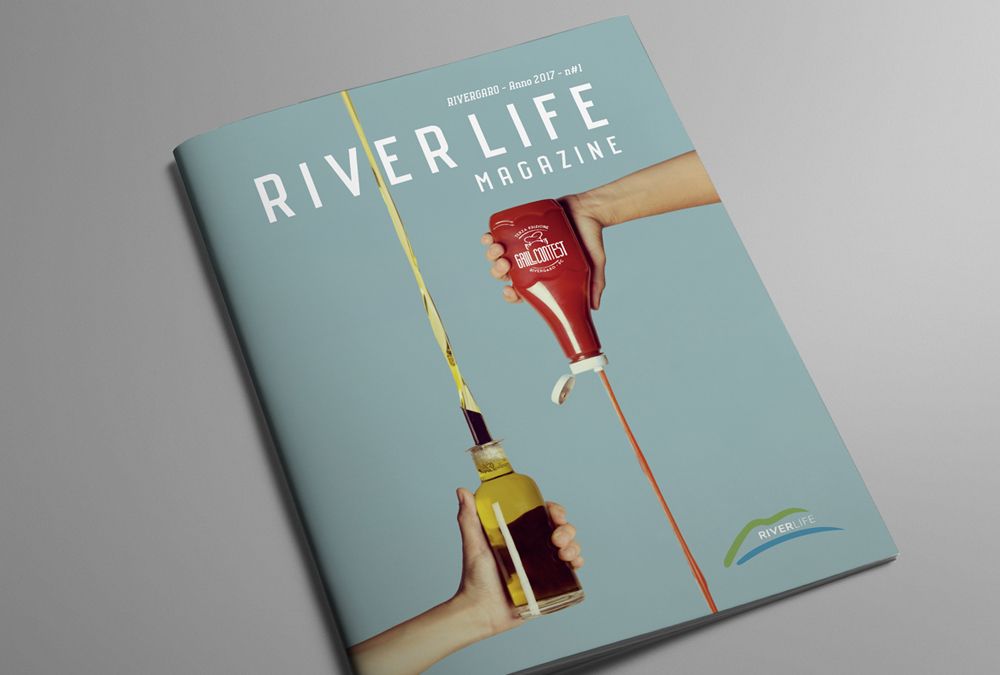 Copertina di uno dei magazine di River Life