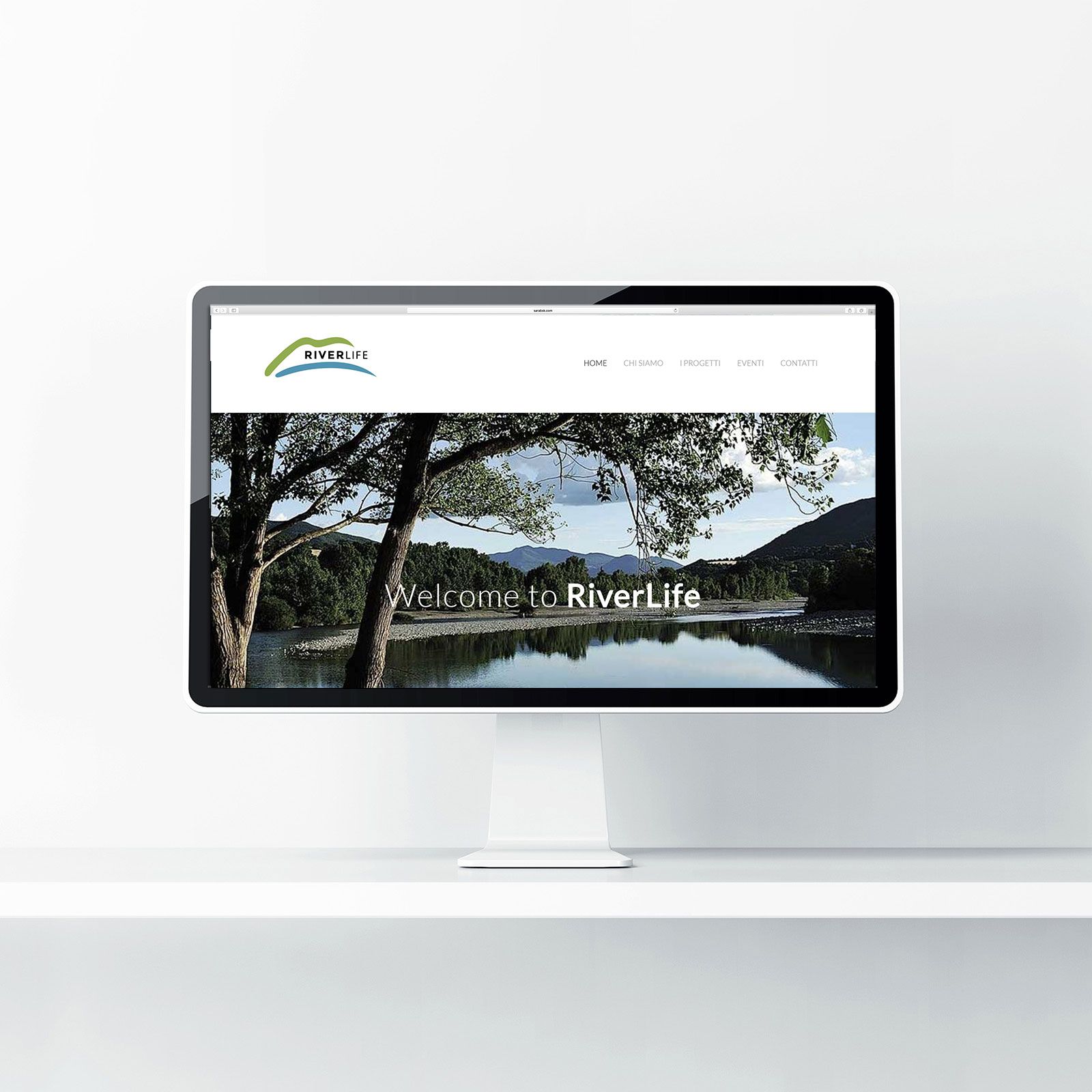 Homepage del sito riverlife.it