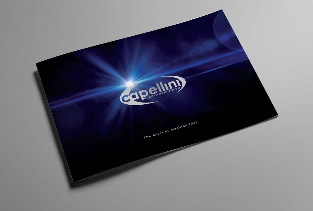 Esempio copertina brochure istituzionale Capellini